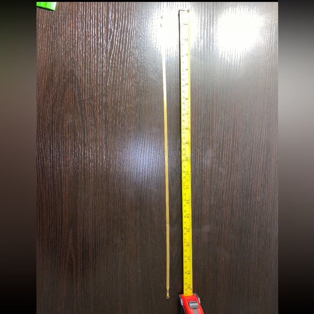 Solid Gold 10k Chain Necklace - image 3